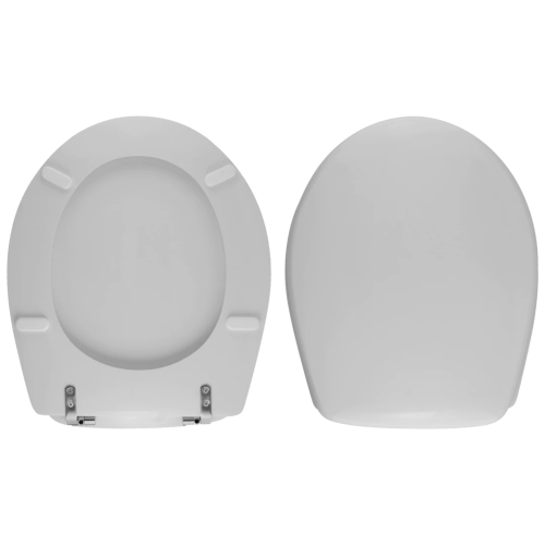Abattant compatible avec les toilettes ZERO LIGHT Catalano, coloris blanc européen, charnières en acier.