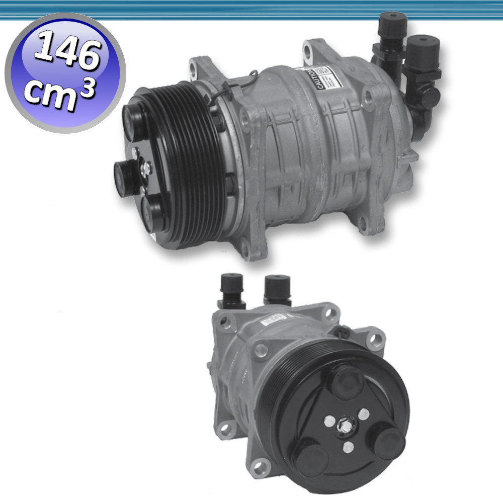 Compresseur sans huile QP-15XD pour transport frigorifique PV8 - QP15-1387
