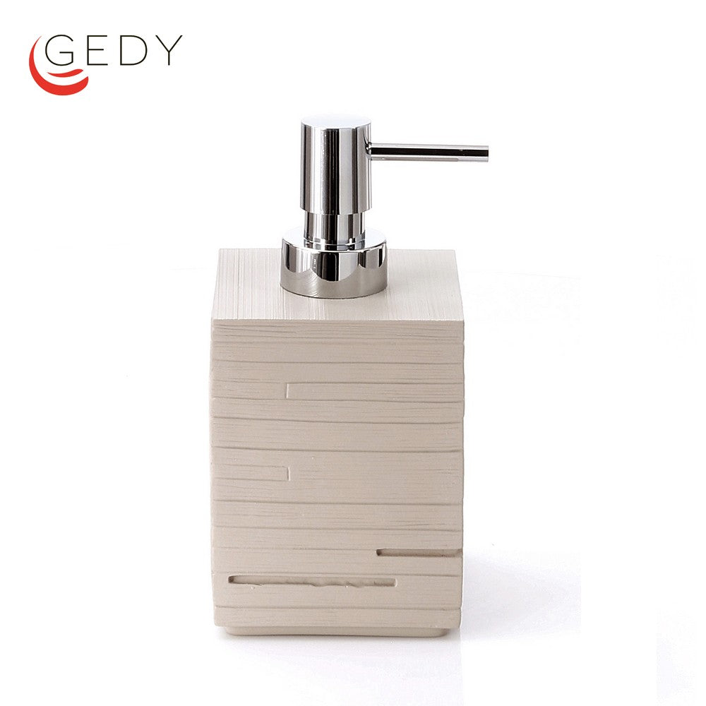Distributeur de savon Gedy Quadrotto Gris Colombe - distributeur en métal