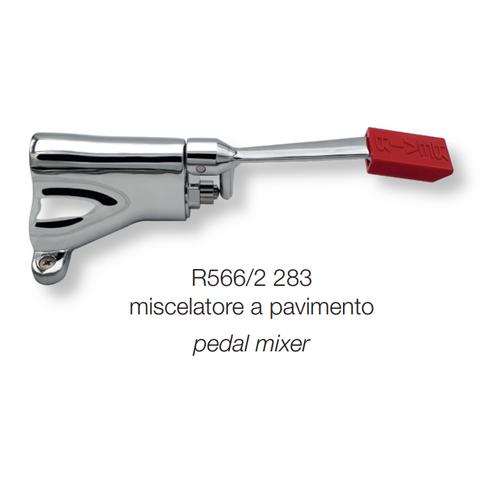 Robinet mélangeur à pédale sur pied 1/2" série 283 PLUS RIVER - R6552283