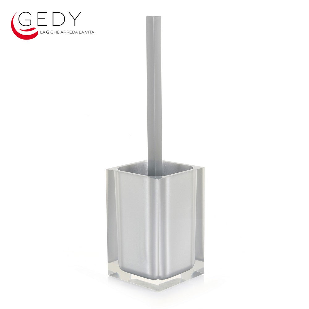 Brosse de toilette grise ARC-EN-CIEL