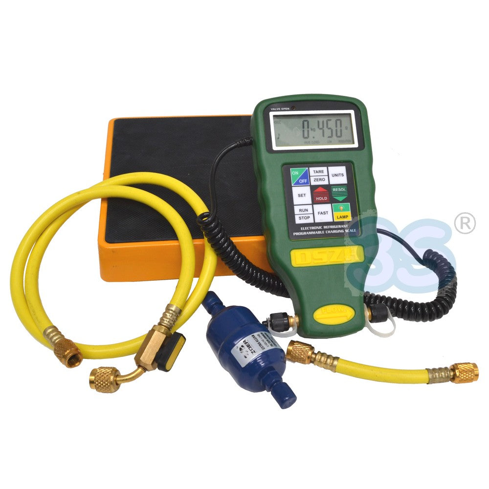 Balance programmable pour charges de gaz réfrigérant - capacité maximale 100 kg