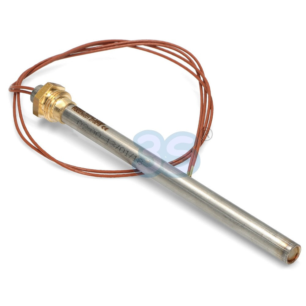 Bougie d'allumage pour poêle à granulés, 9,9 x 150 mm, résistance de 280 W