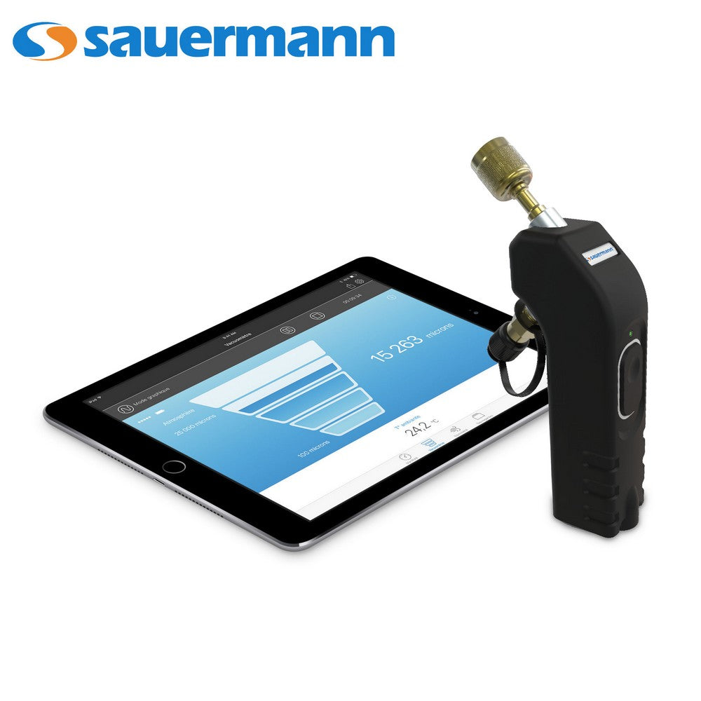 SAUERMANN Si-RV3 - Manomètre à vide intelligent sans fil bidirectionnel