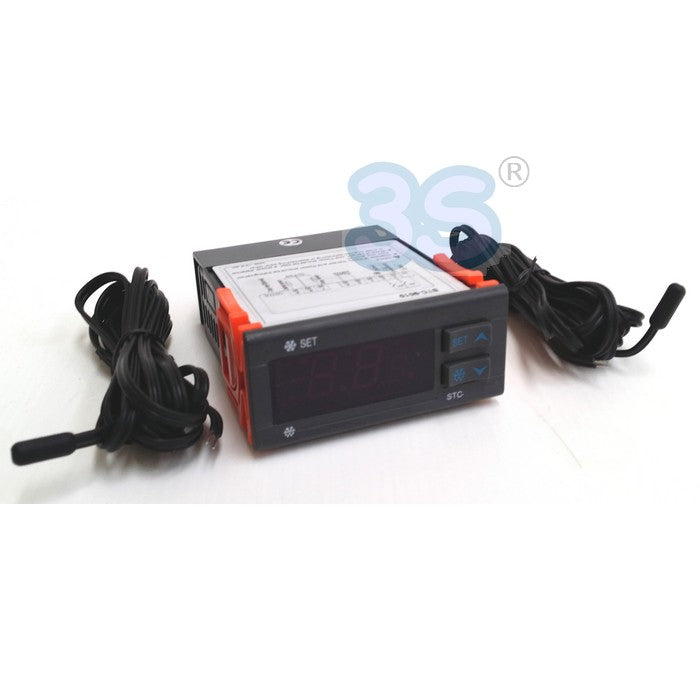 Thermostat de réfrigération STC-9100 avec 2 sondes