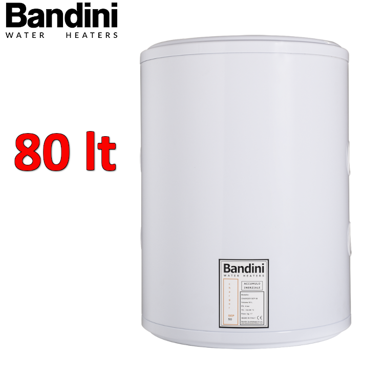 Volant thermique, réservoir inertiel de 80 litres avec séparateur hydraulique CHARGER SEP 5A - BANDINI