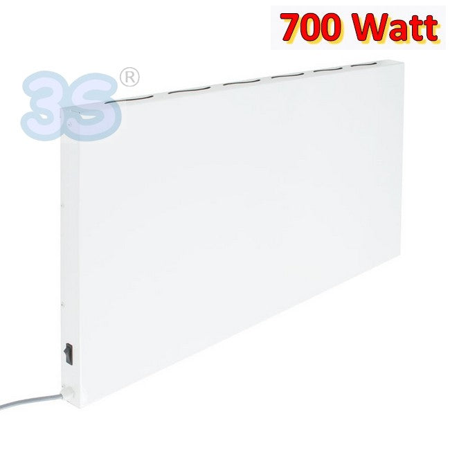 Panneau chauffant infrarouge à convection électrique - Puissance de 700 watts