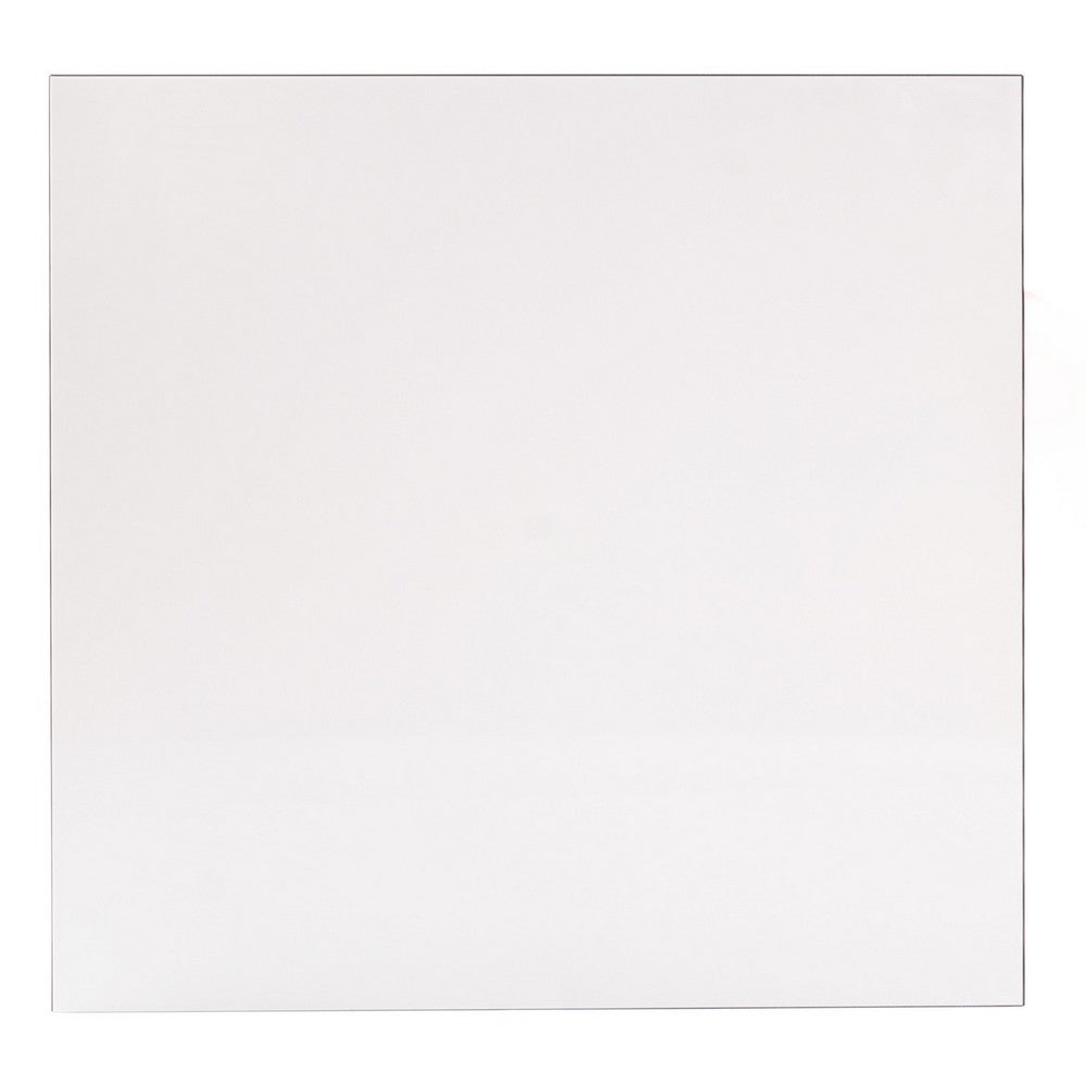 Panneau chauffant électrique infrarouge en céramique, blanc - puissance 370 watts