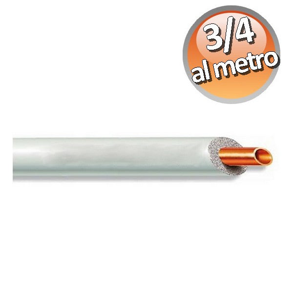 Tuyau de cuivre isolé 3/4" pour climatisation - prix au mètre