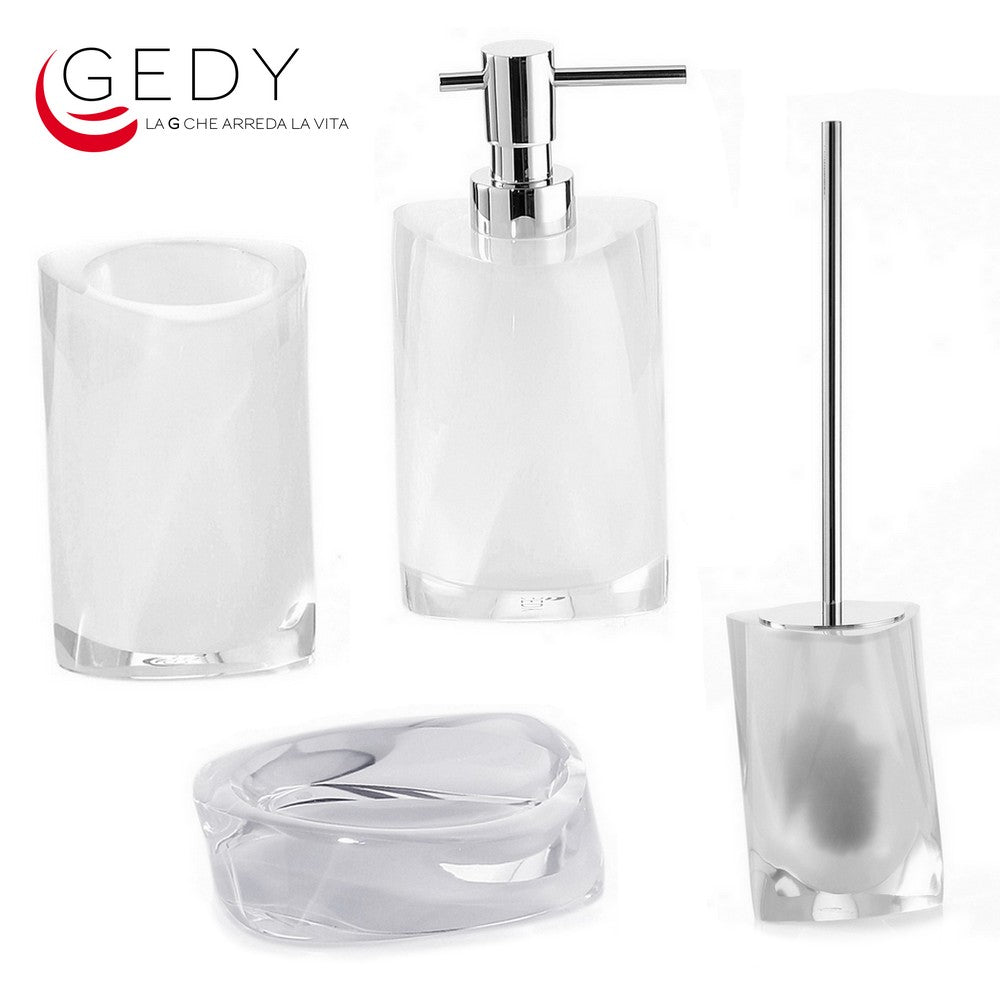 Ensemble complet de 4 pièces TWIST blanches
