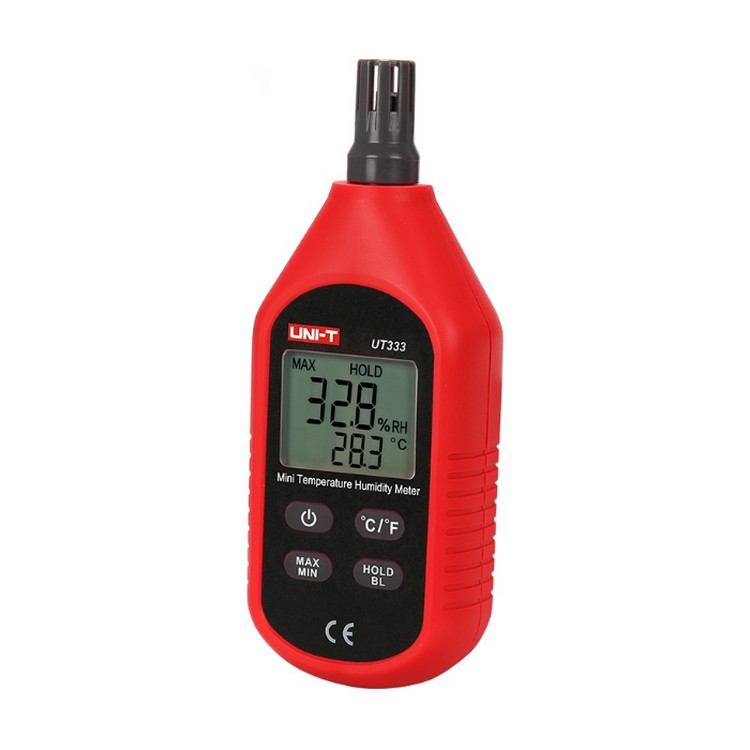 Mini thermomètre-hygromètre numérique avec écran LCD UT333 - Thermohygromètre