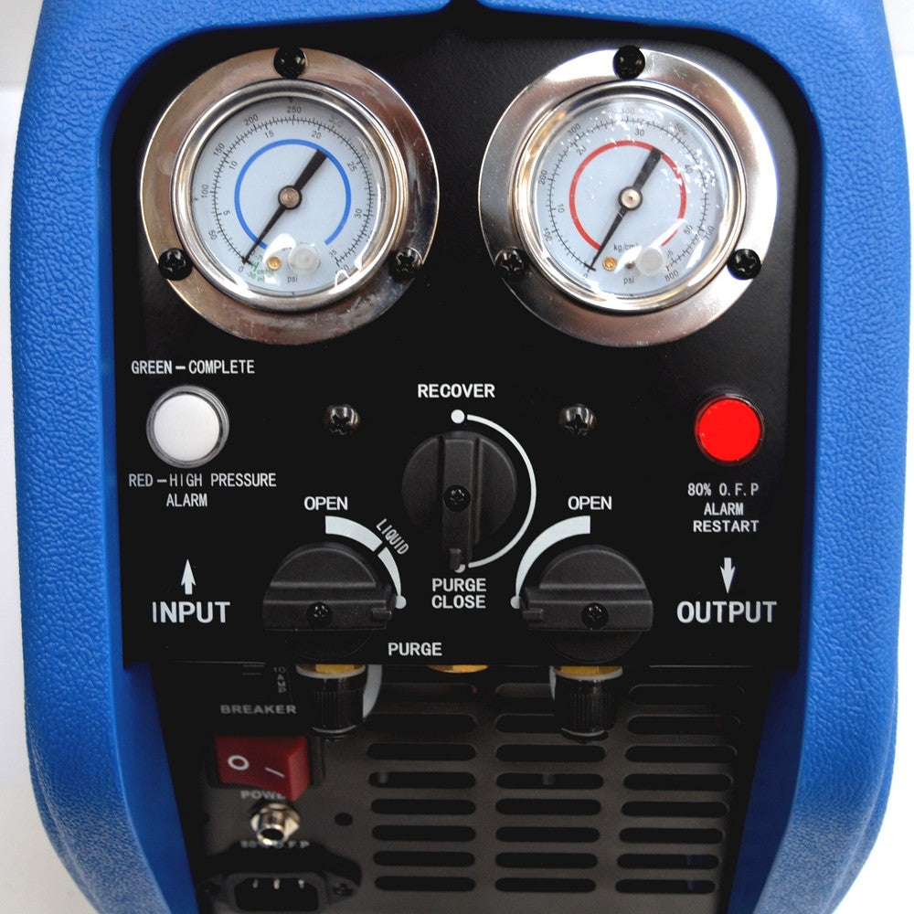 Unité de récupération de gaz réfrigérant - 1 CV, également compatible avec les gaz R32 et R1234YF.