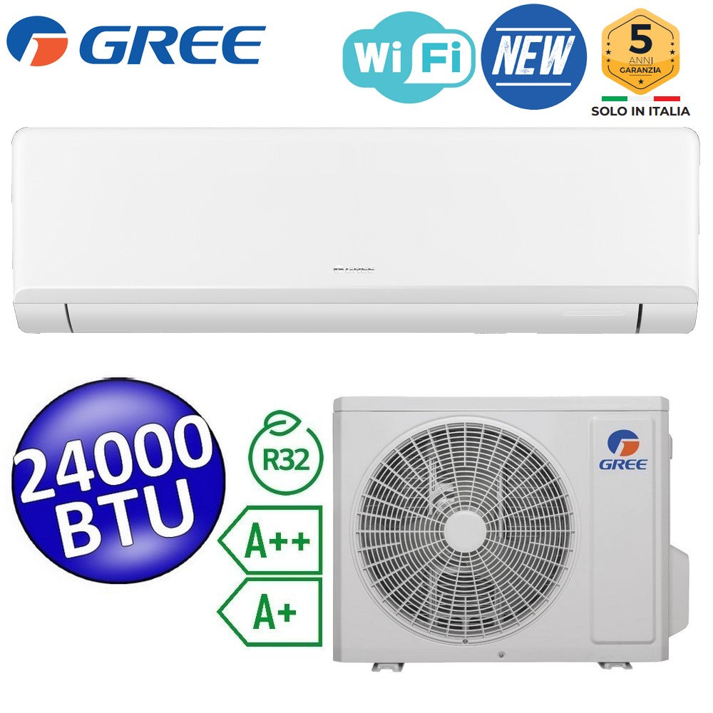 Climatiseur simple GREE NEWARI 24000 BTU A++/A+ WiFi Inverter