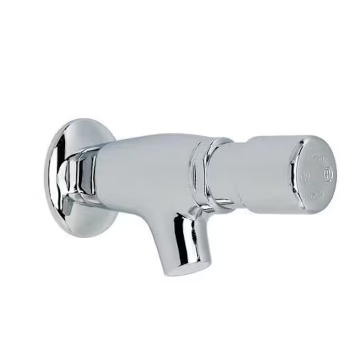 Anti-vandalism temporary wall-mounted RIVER tap
