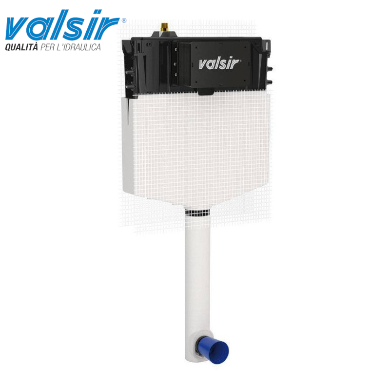 VALSIR TROPEA S Wall-mounted WC cistern