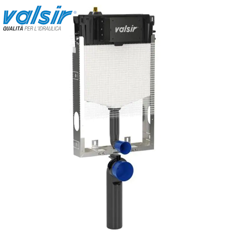 Concealed cistern VALSIR TROPEA S FIXSYSTEM for wall-hung toilet