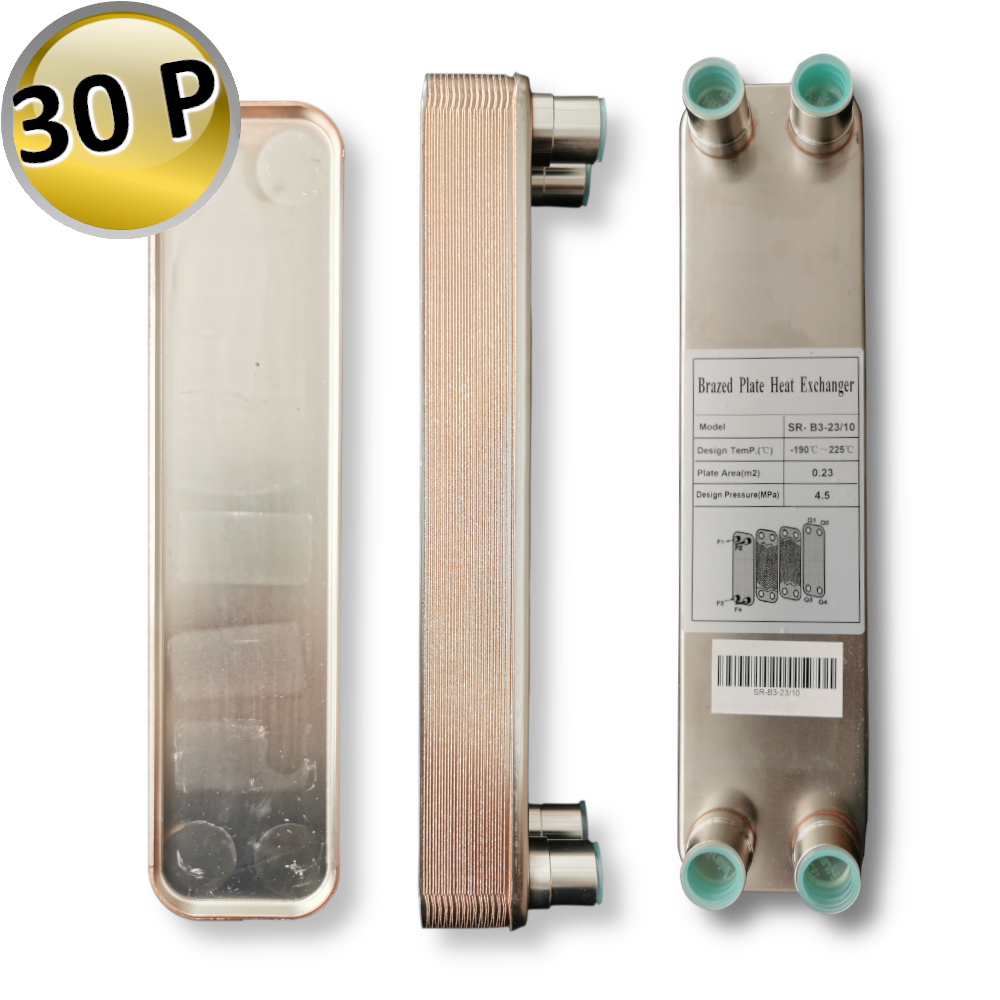 Brazed Plate Heat Exchanger P 30 | 7 kW - 19.05 mm (3/4'')