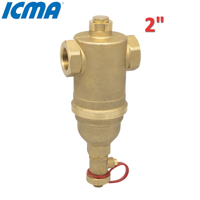 745 | 2" F-F Sludge Separator for Boilers Equipped with a Ball Valve