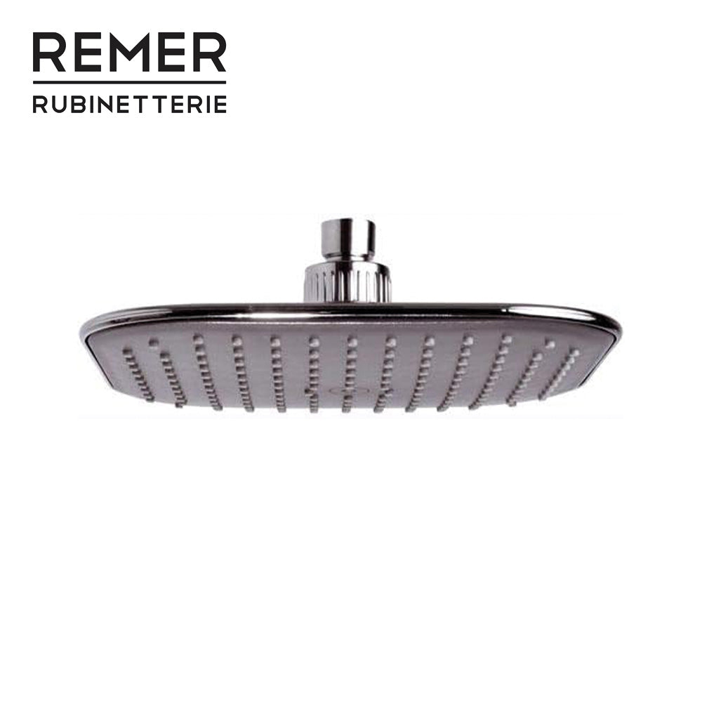 Pommeau de douche carré Remer 20x20cm à coins arrondis