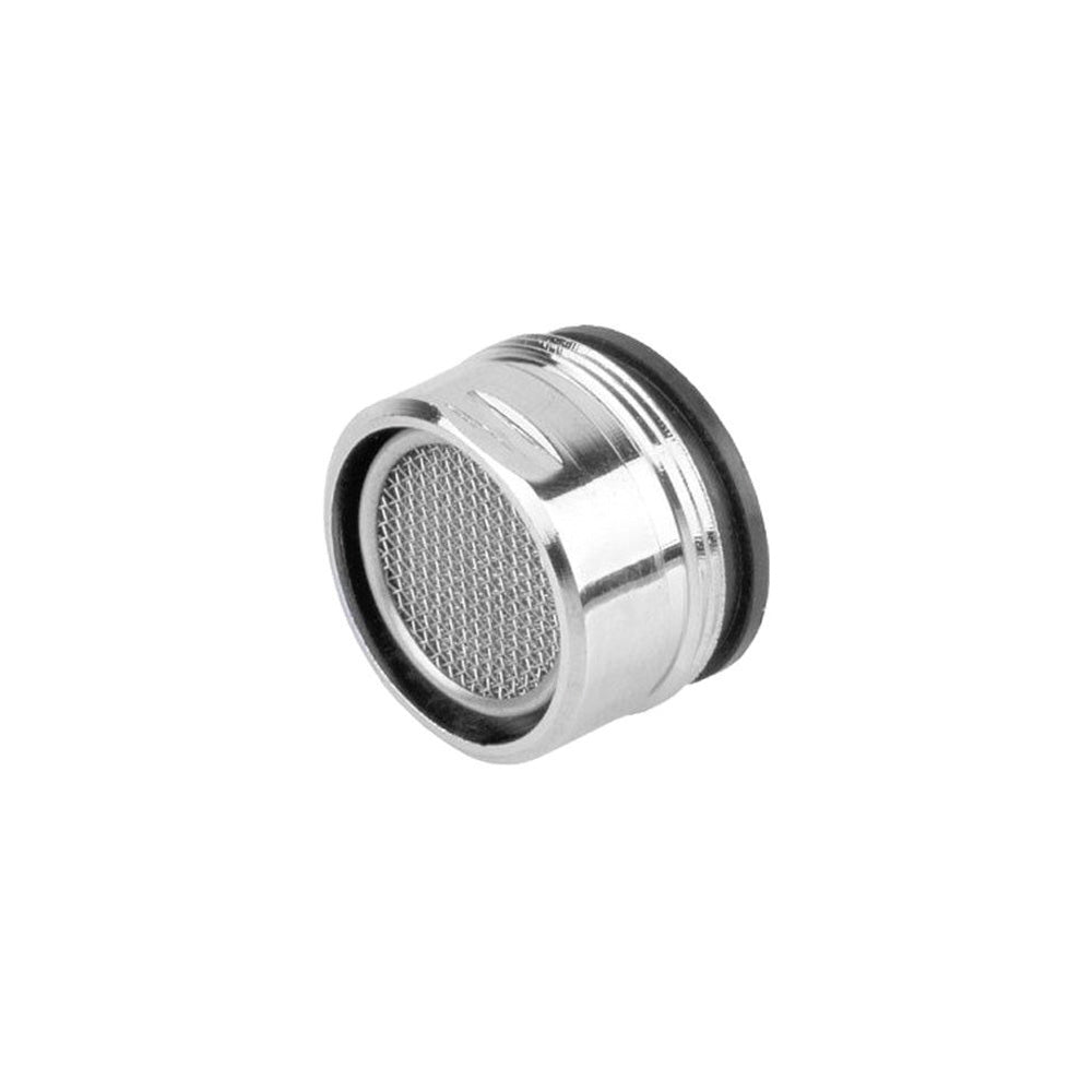 Aérateur pour mitigeur de baignoire, filetage mâle 28 x 1 mm, hauteur 17 mm - chromé