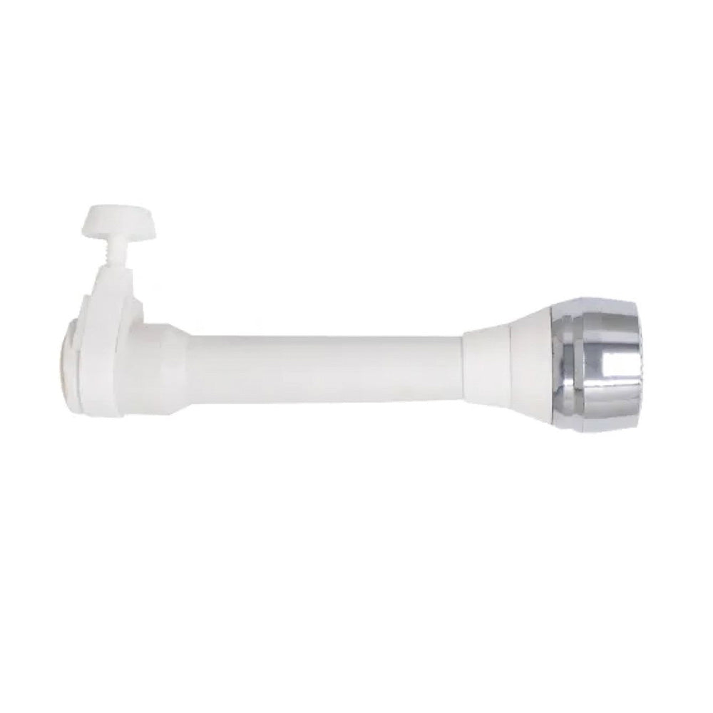 Aérateur en PVC blanc pour bec de robinet sans filetage Ø max 20 mm