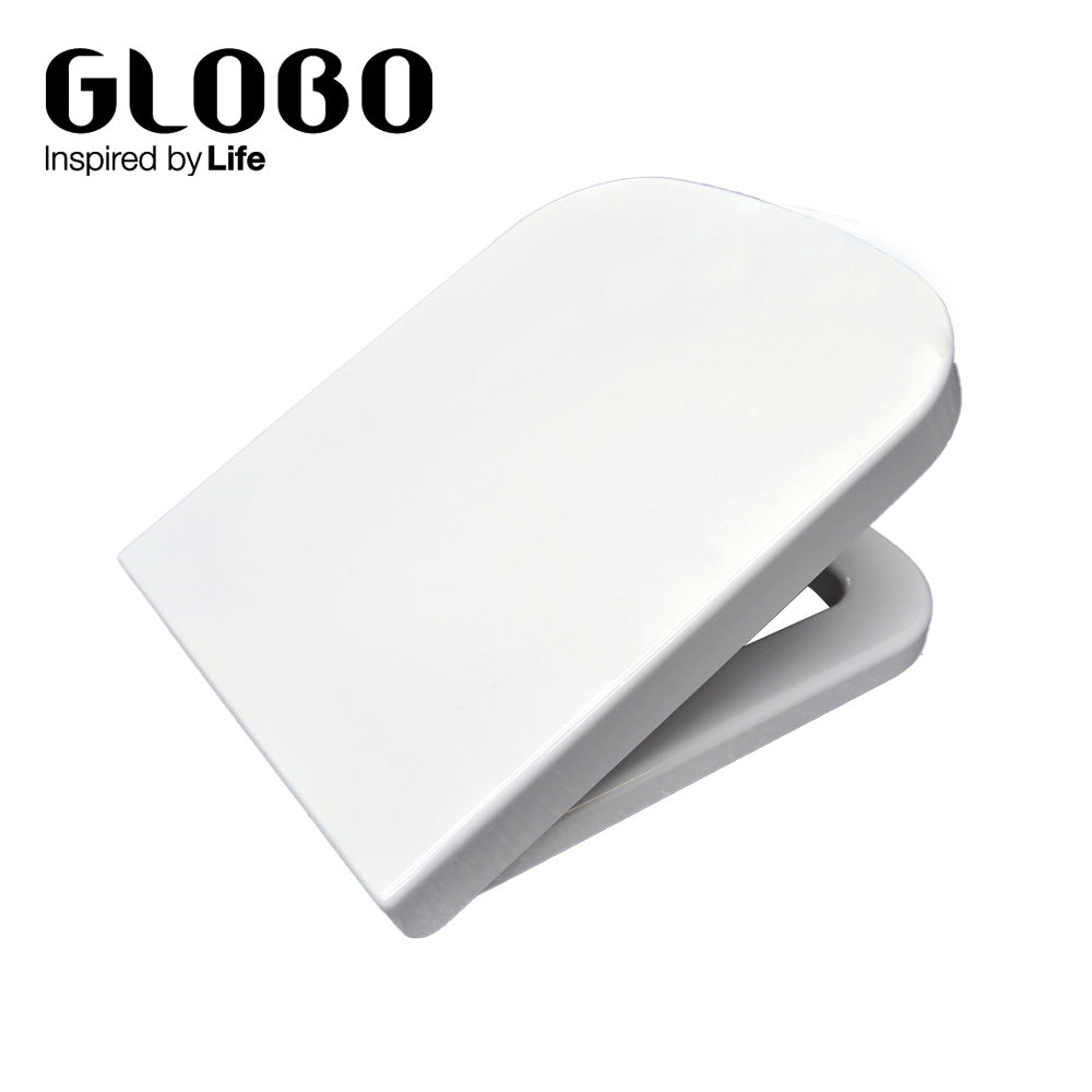 Abattant de toilette à fermeture amortie STONE 54.36 Ceramica Globo - SS020BI