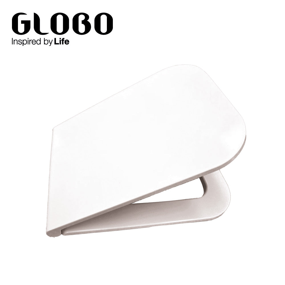 Abattant de toilette à fermeture amortie STONE 52.36 Ceramica Globo - ST022BI