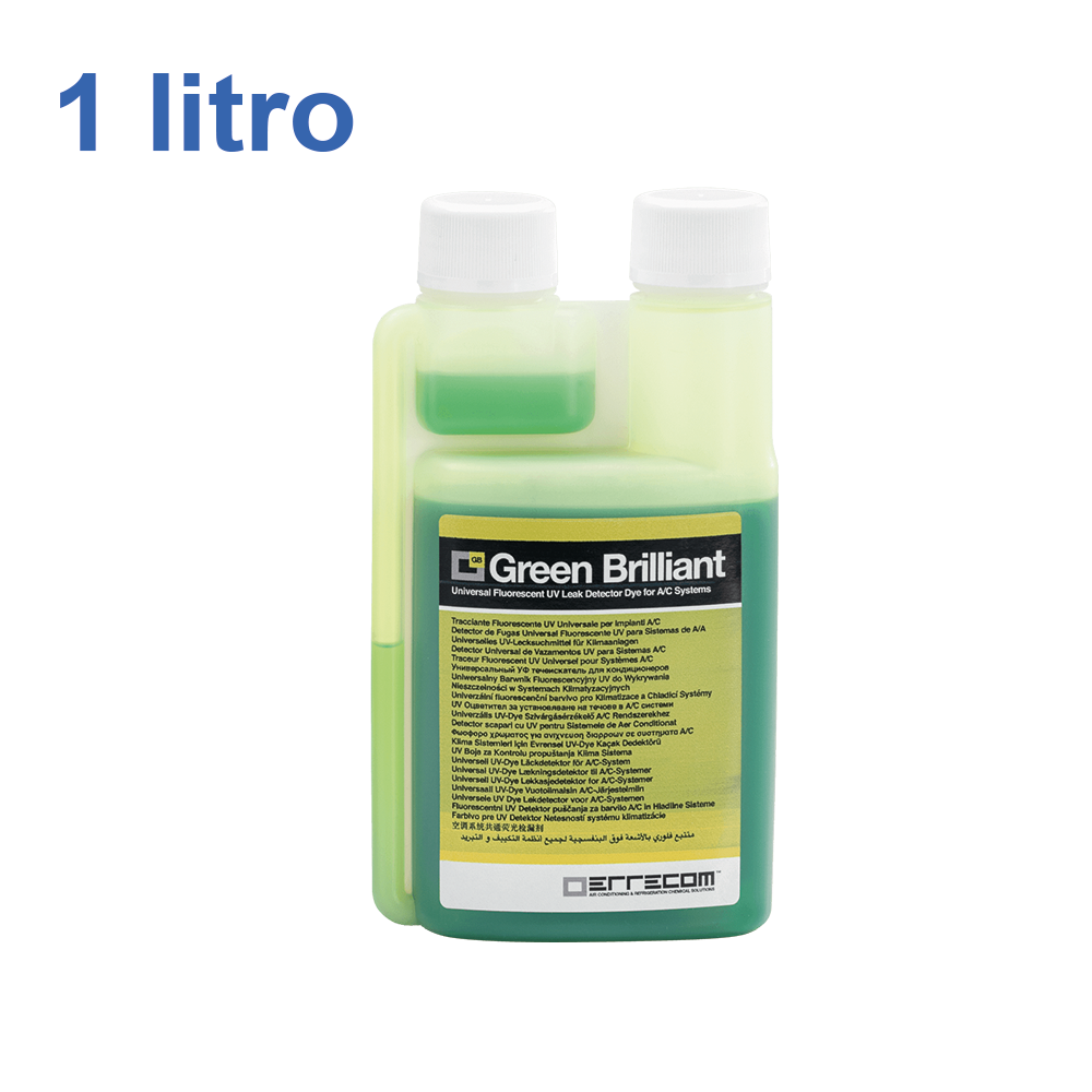 Colorant UV BRILLANT pour systèmes de climatisation - 1 L
