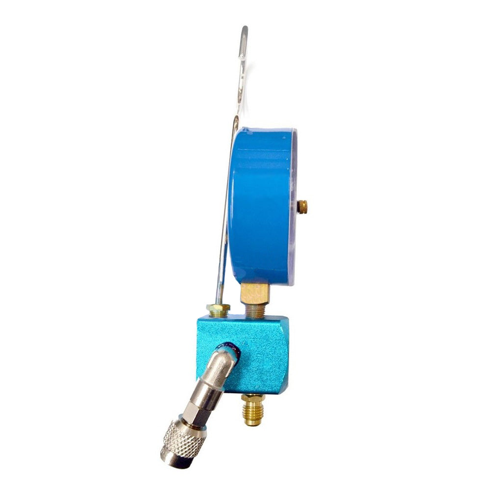 Manomètre à vide avec raccord SAE 1/4" pour pompe à vide