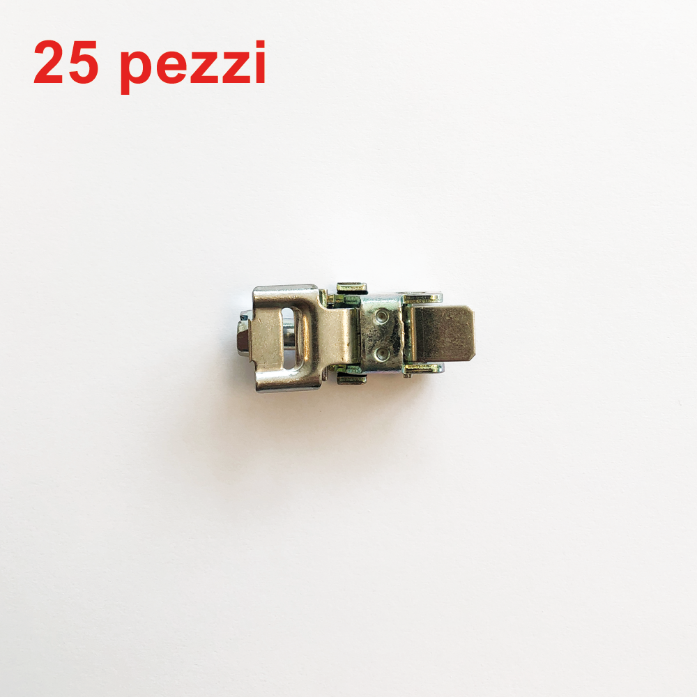 Collier de serrage pour collier de serrage métallique avec vis hexagonale - boîte de 25 pièces