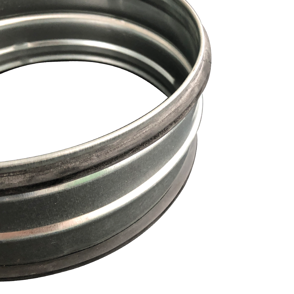 Manchon de raccordement Ø 125 mm pour conduits flexibles d'air chaud et froid