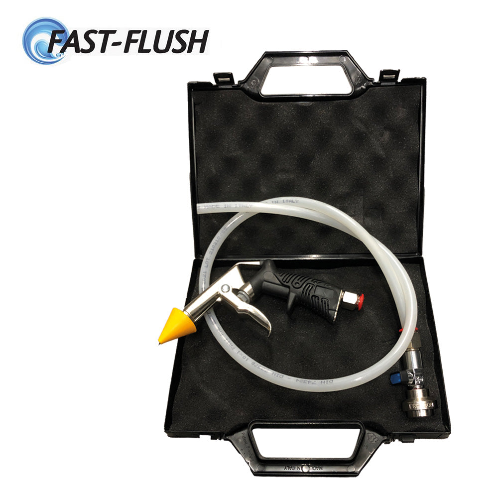 CHASSE D'EAU RAPIDE - PISTOLET DE CHASSE D'EAU avec tuyau et robinet pour Belnet sous pression