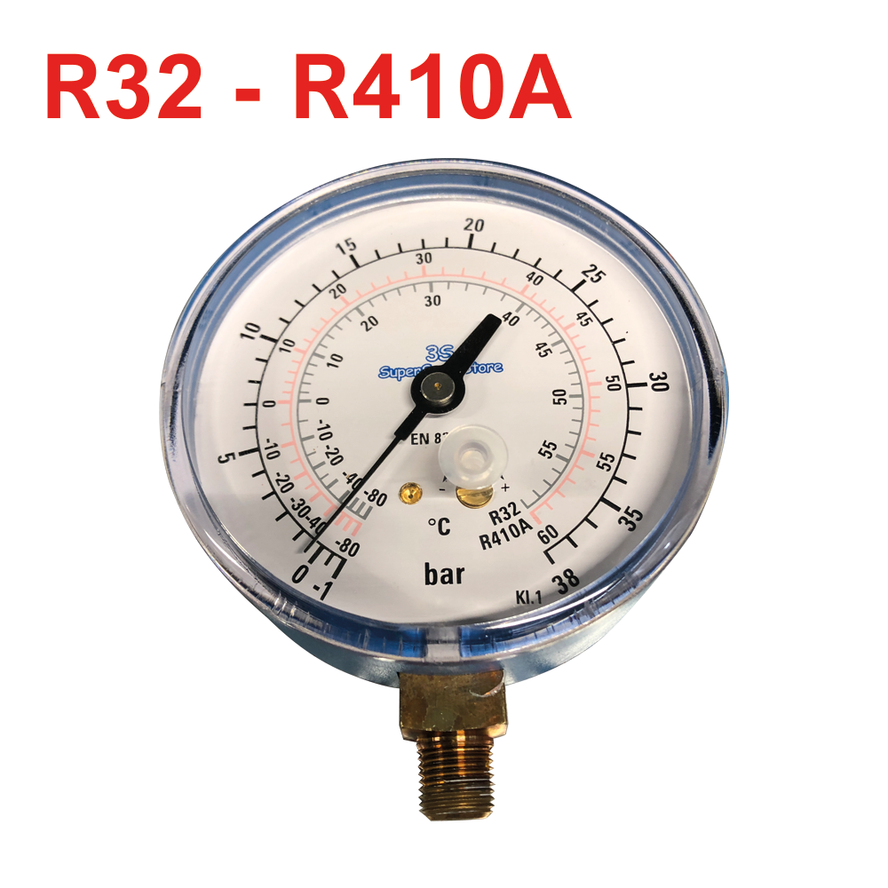 Manomètre basse pression pour balances à gaz R32 et R410A
