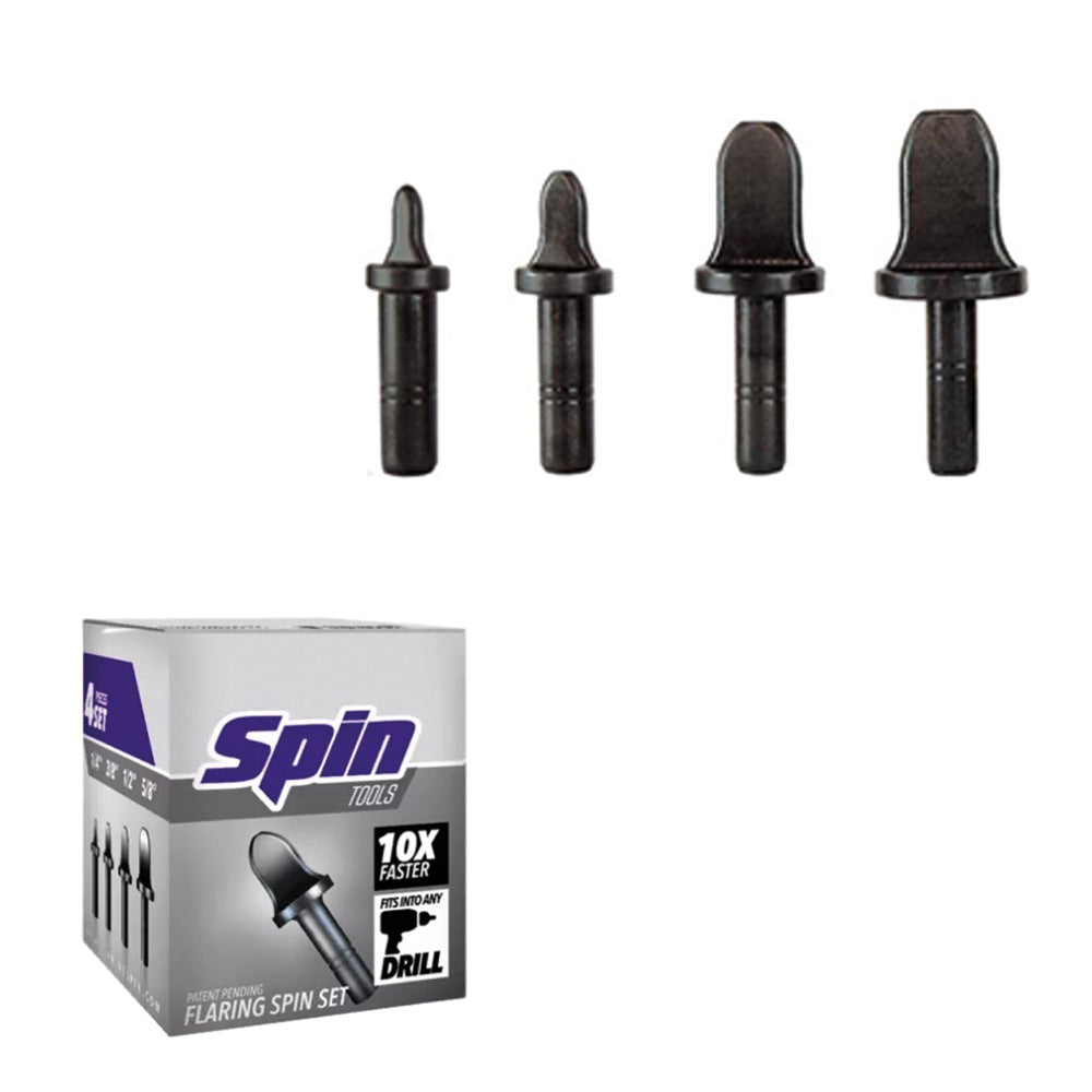 Kit d'outils à évaser pour tuyaux en cuivre avec tournevis, 5 diamètres