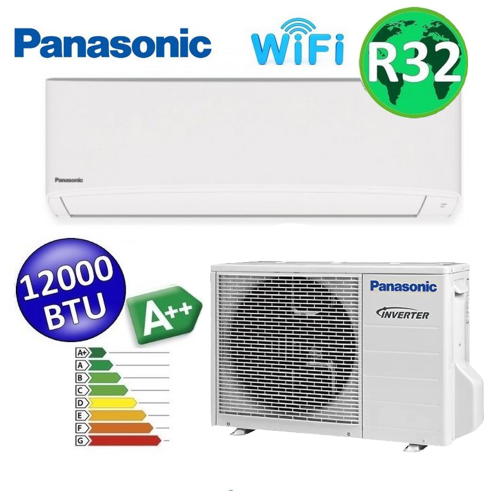 Climatiseur mono-split Panasonic TZ 12 000 BTU R32 A++ Wi-Fi NanoeX — CS-TZ35ZKEW