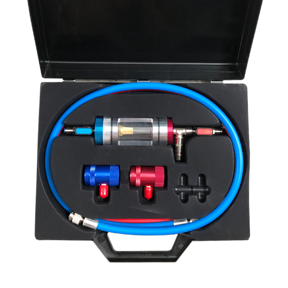 OIL GUARD - Bypass pour le diagnostic visuel des systèmes de climatisation automobile R134A