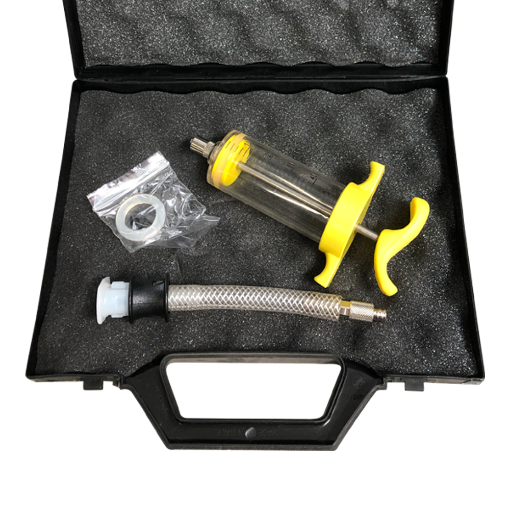 Injecteur 50 ml pour traceur - raccord rapide basse pression