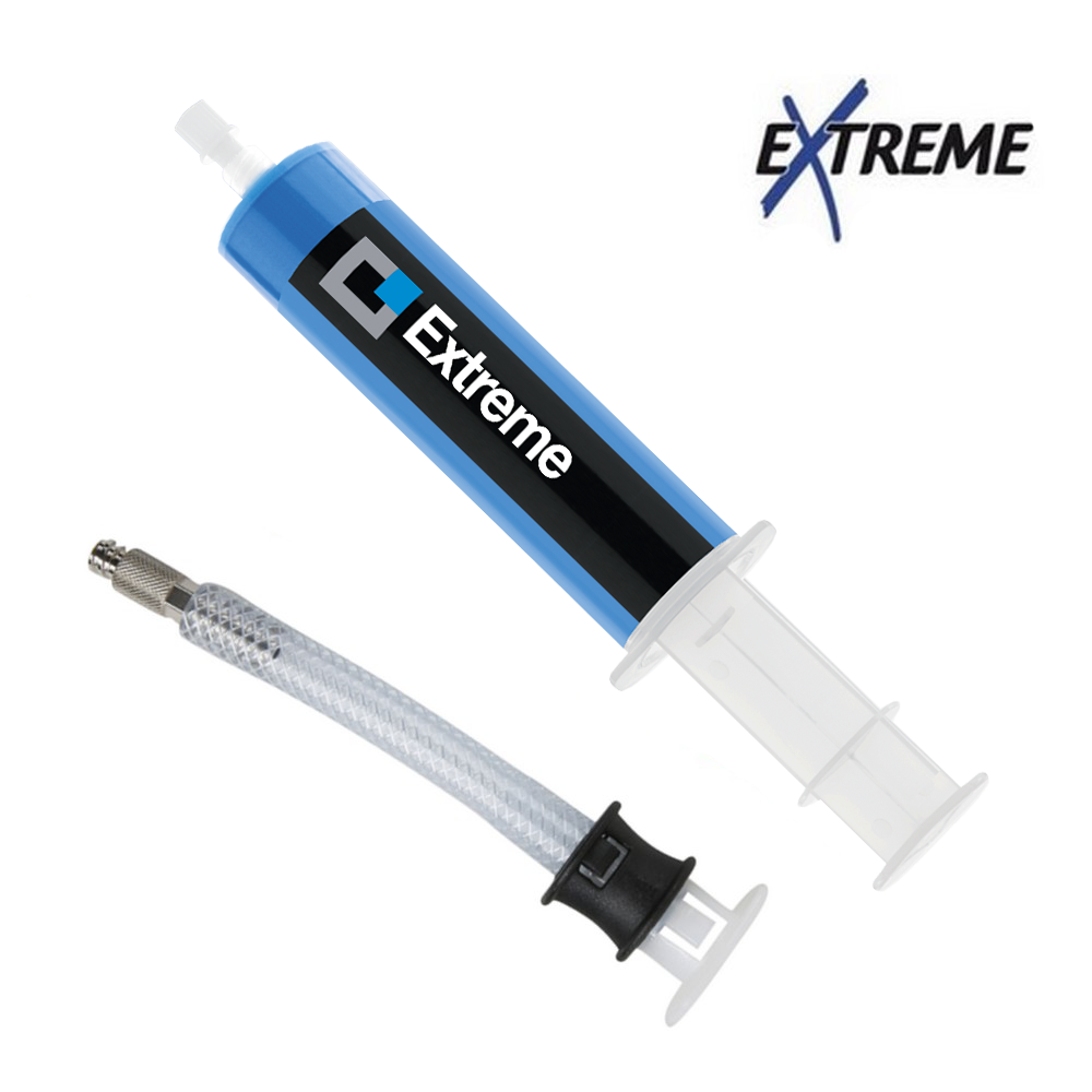 Cartouche réutilisable avec adaptateur pour R134A - EXTREME 30 ml anti-fuite