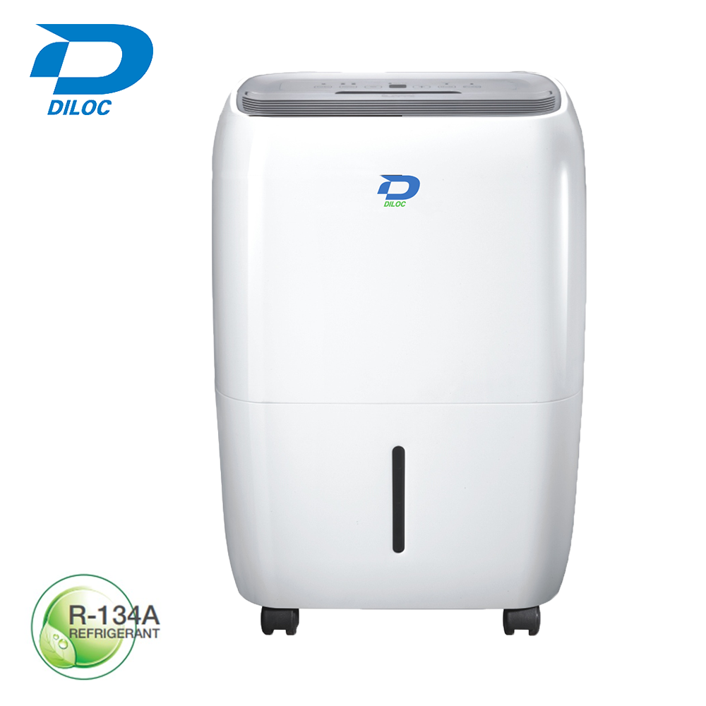 Déshumidificateur compact DILOC D.22TU de 22 litres avec dégivrage automatique