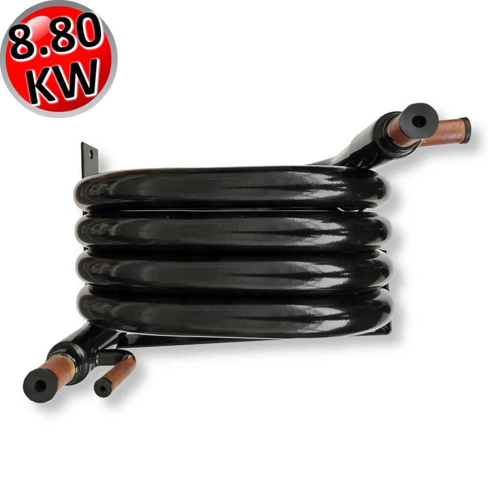 8.80 kW Coaxial Water Condenser for Refrigeration Systems