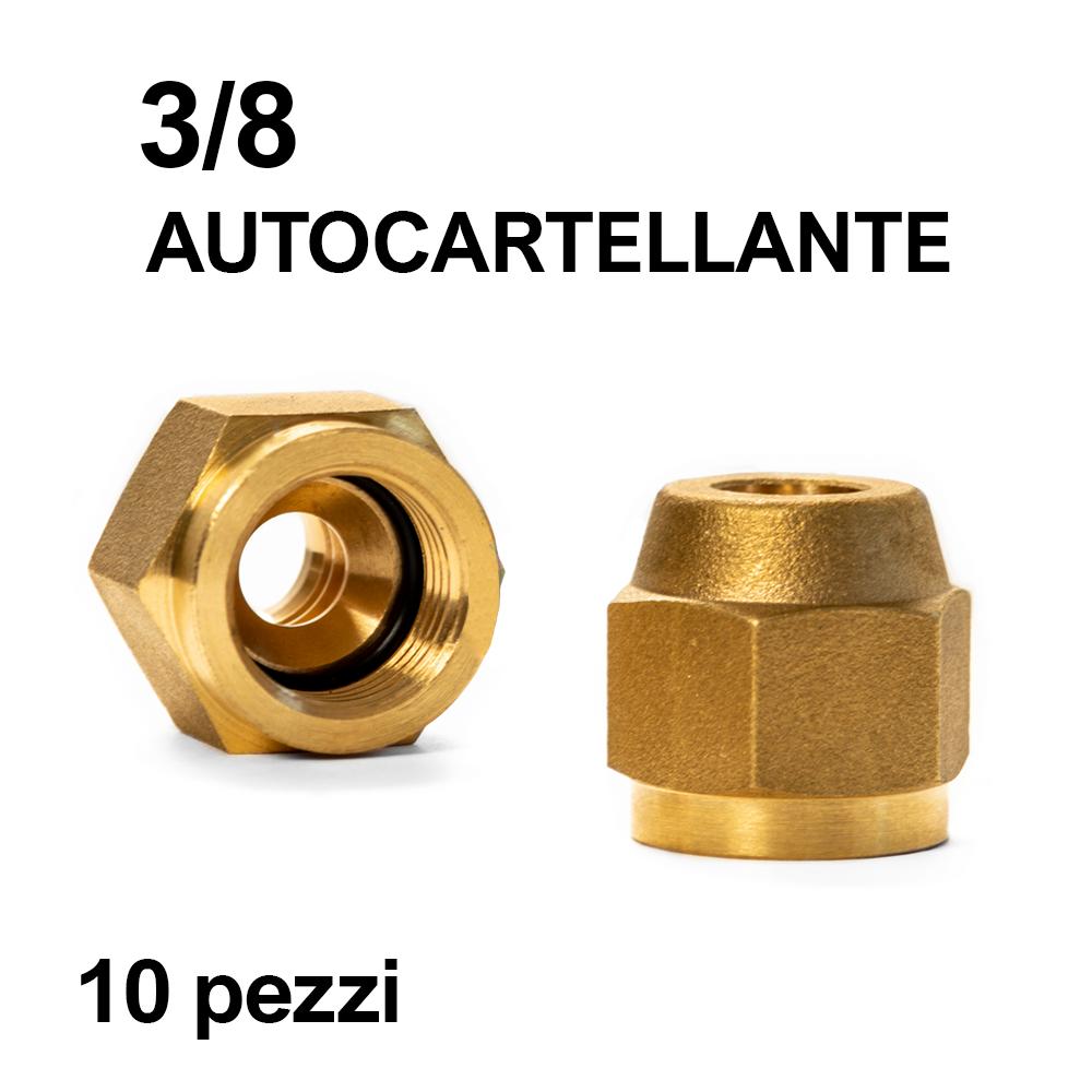 Embout à raccord auto-évasé 3/8 - 10 pièces