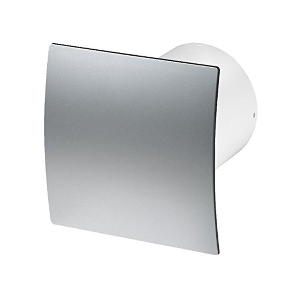 Ventilateur extracteur d'air domestique Ø 100 mm - façade chromée satinée