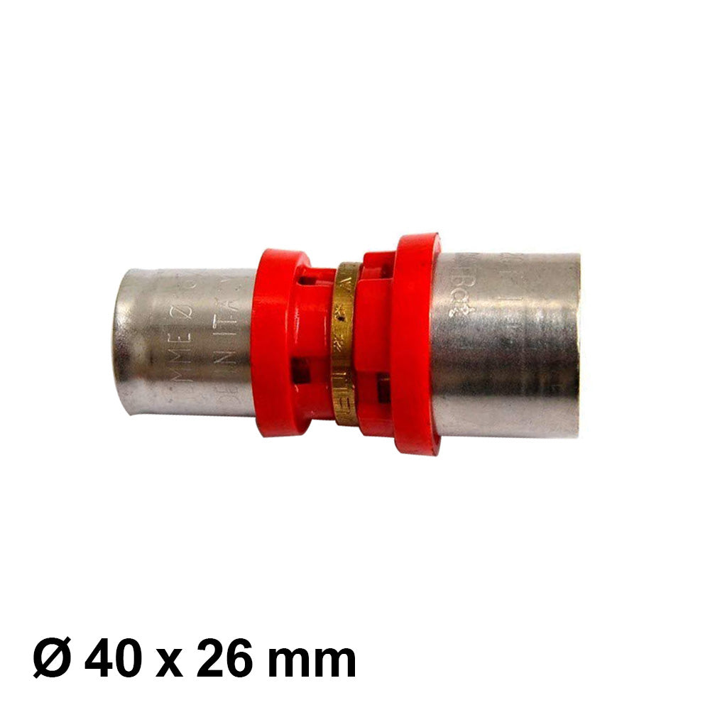 multicouche pressé - Joint à manchon réduit Ø 40 x 26 mm