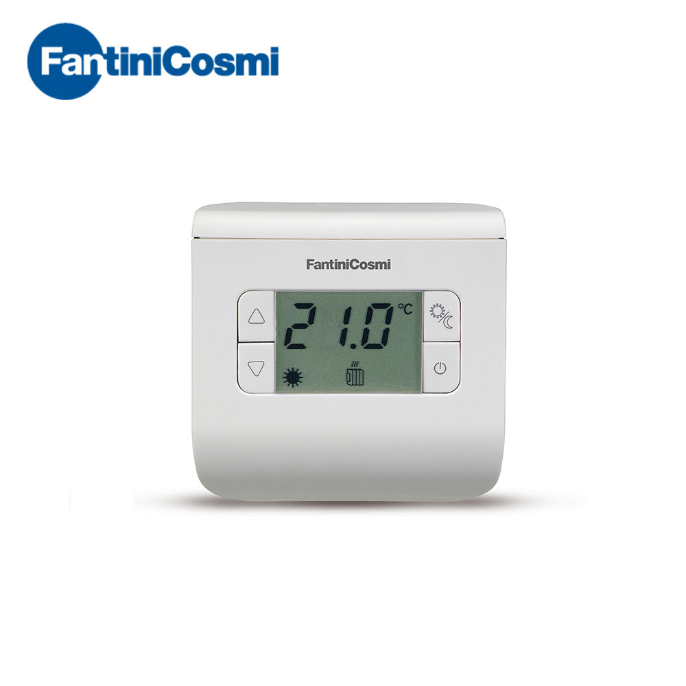 CH110 - Thermostat d'ambiance numérique blanc - Fantini Cosmi
