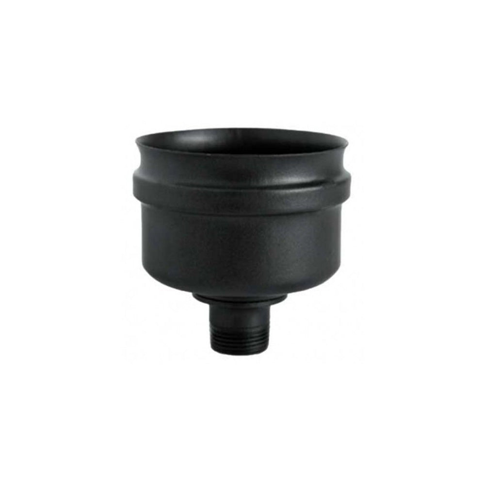 Bouchon d'évacuation des condensats noir pour poêles à granulés Ø 100 mm