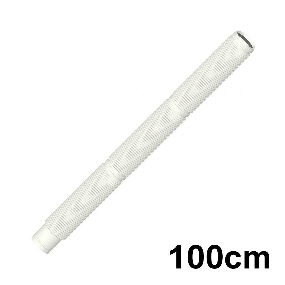 Tuyau flexible de 100 cm en PPS Ø 60 mm pour les gaz de combustion des chaudières à condensation