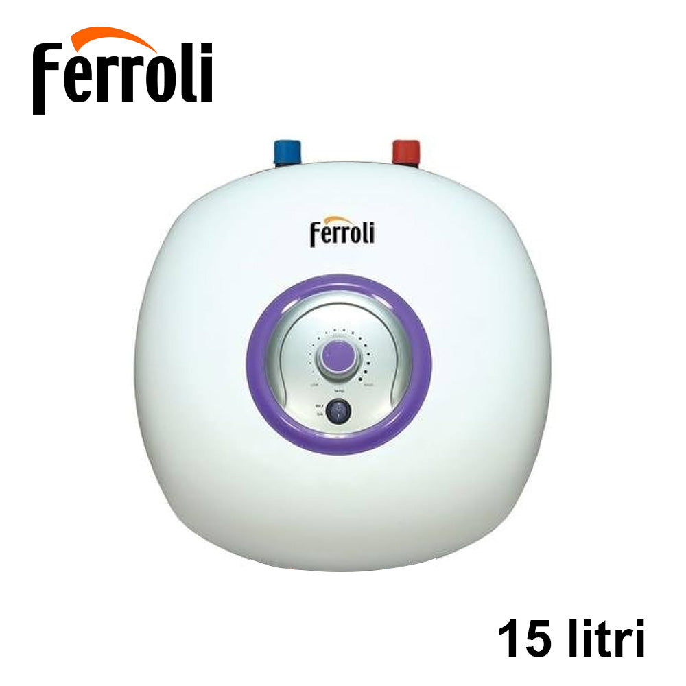 Chauffe-eau électrique 15 litres - Chauffe-eau sous évier Ferroli BRAVO