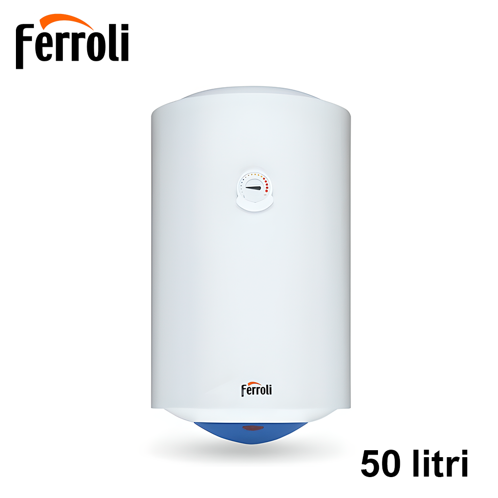 Chauffe-eau électrique vertical 50 litres - Ferroli CALYPSO