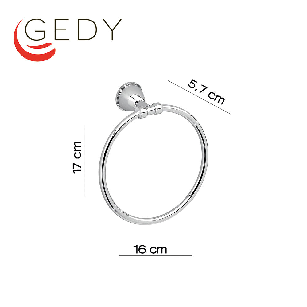 Porte-anneau porte-serviettes pour bidet - GENZIANA GEDY