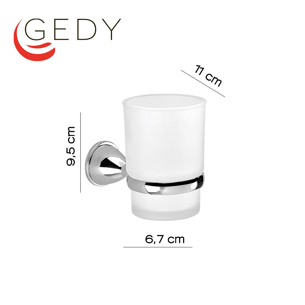 Porte-brosse à dents en verre - GENZIANA GEDY